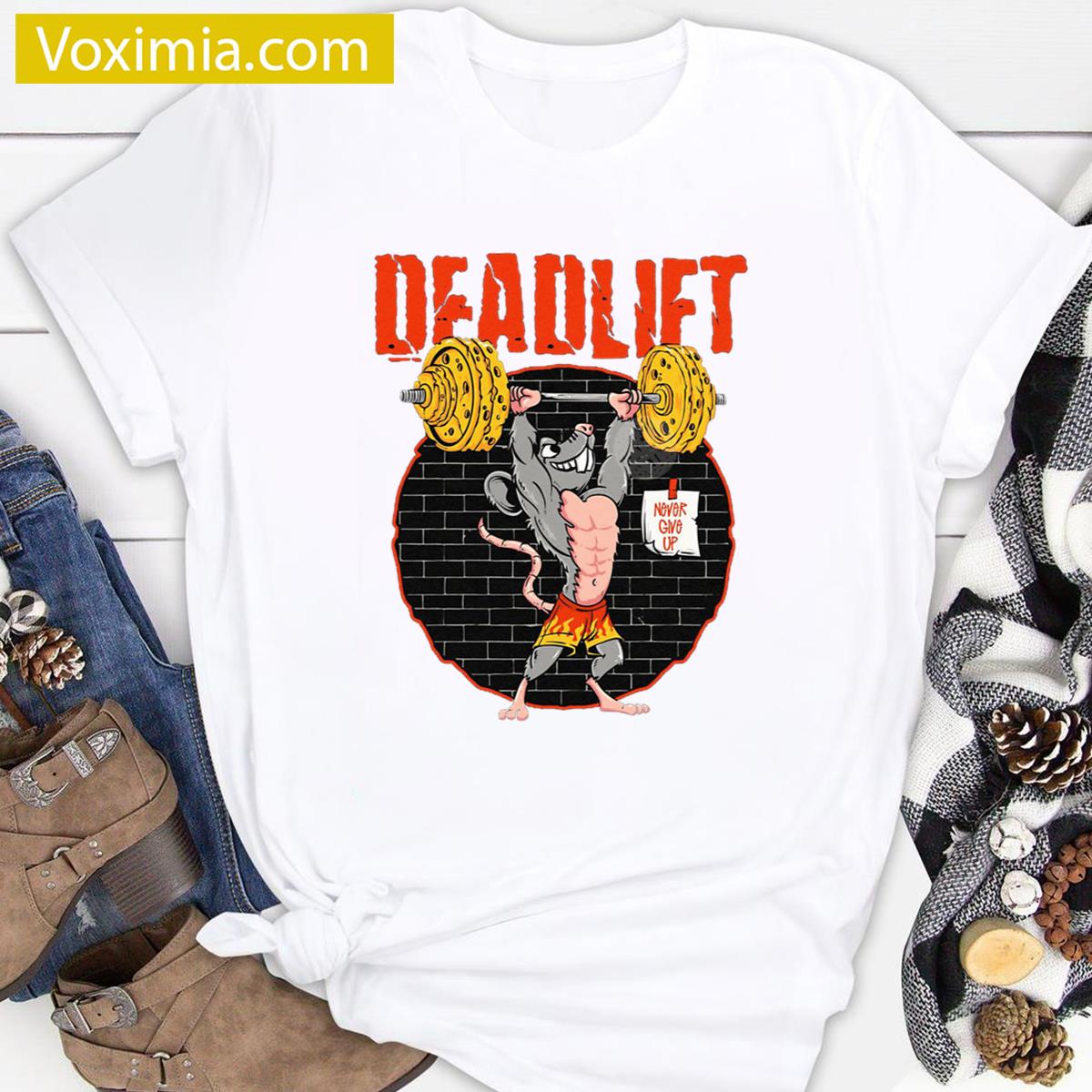 Best Gym Rat Athletic Wear T-shirt