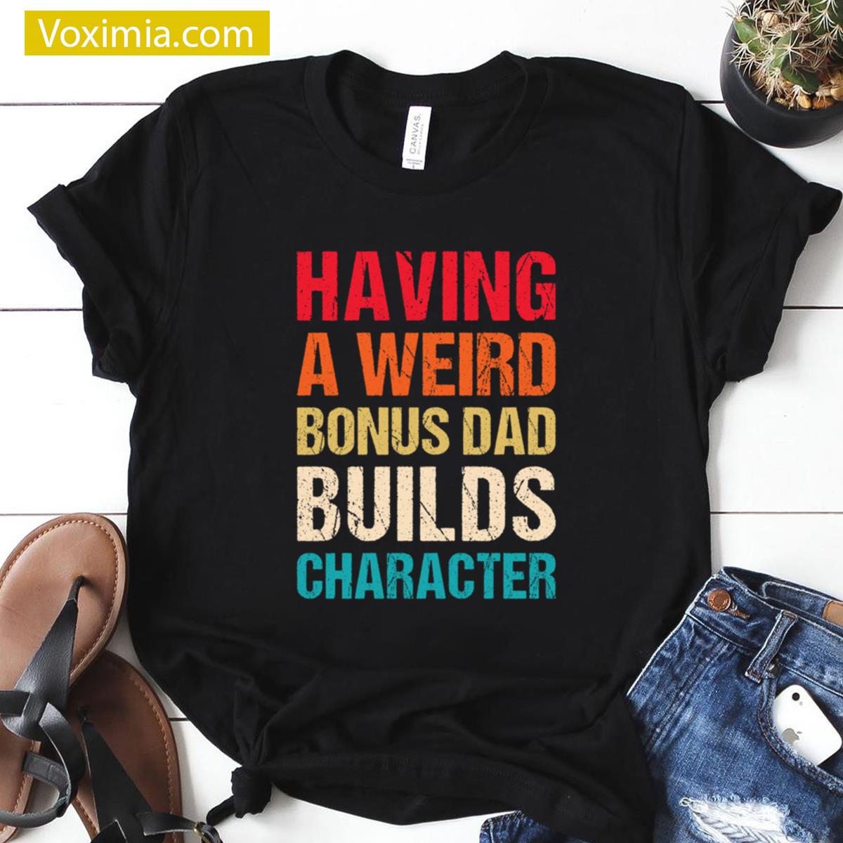 Bonus Dad Humorous Message T-shirt