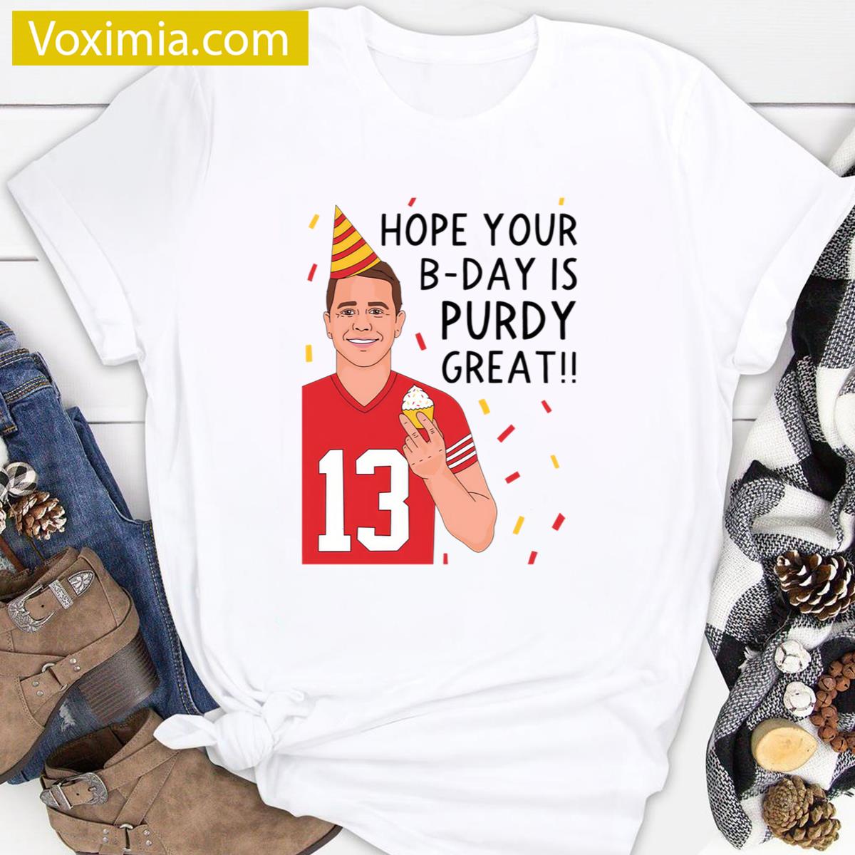 Brock Purdy Great Birthday T-shirt