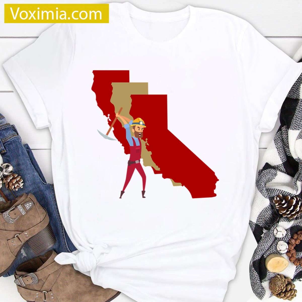California Border 49ers Apparel T-shirt