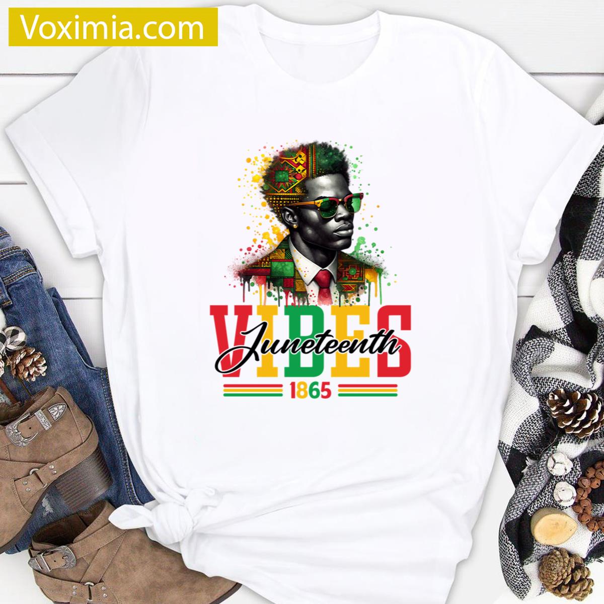 Celebrating Juneteenth Men Pride T-shirt