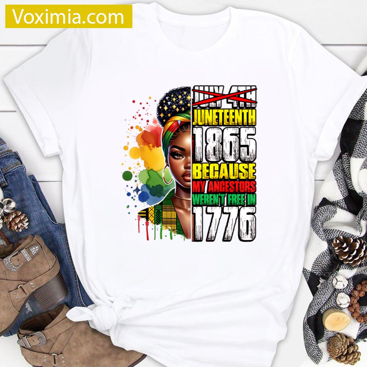 Celebrating Juneteenth Women Pride T-shirt