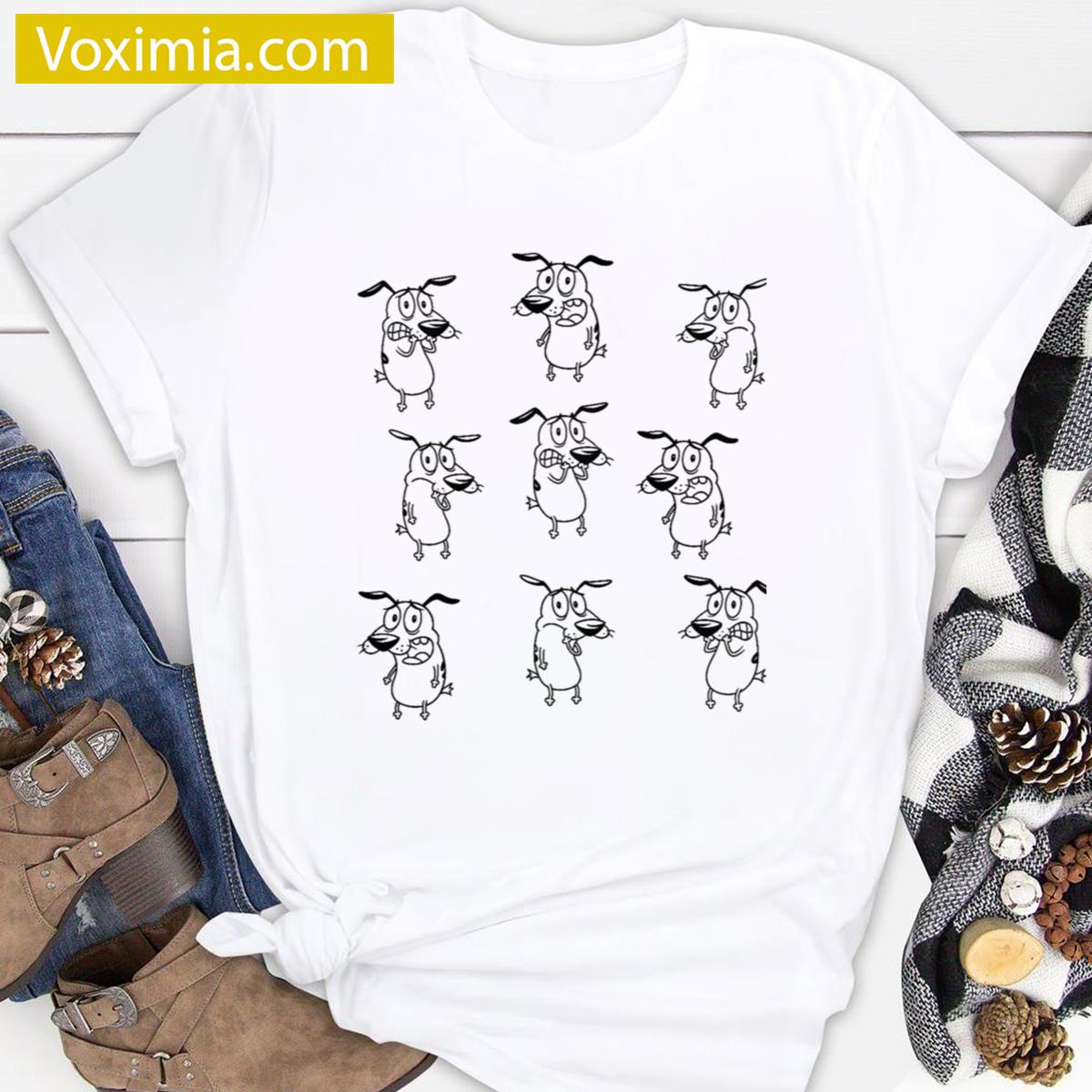 Cowardly Adventure For Fans T-shirt