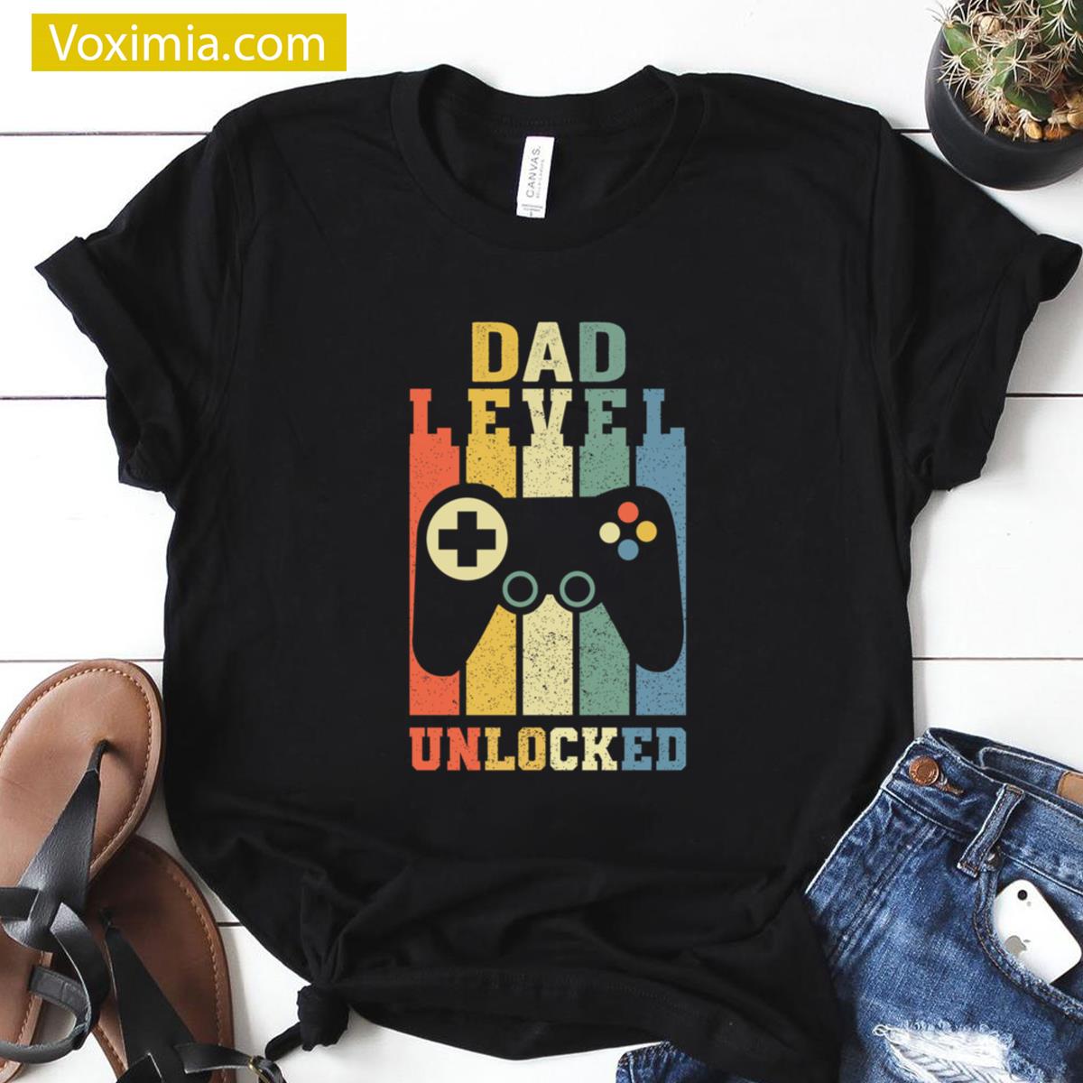Dad To Be Gamer Gift T-shirt