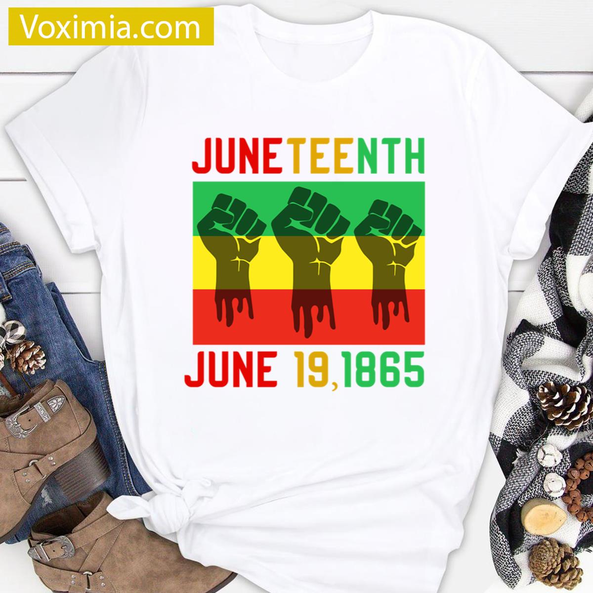 Freedom Vibrant Juneteenth Revelry T-shirt