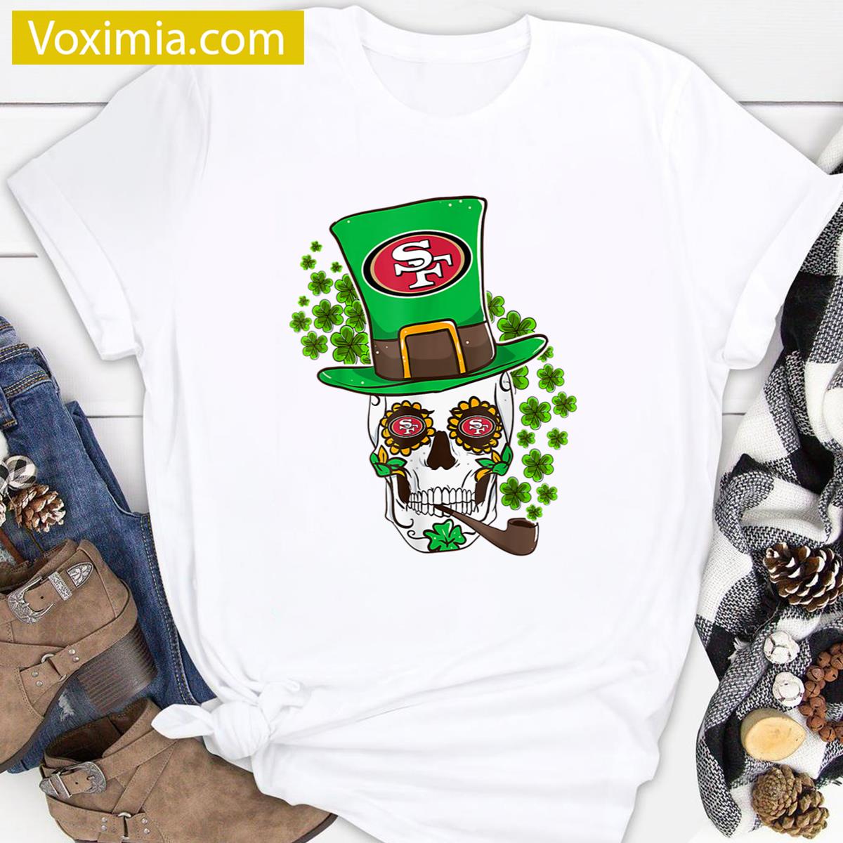 Funny St Patricks Day 49ers T-shirt
