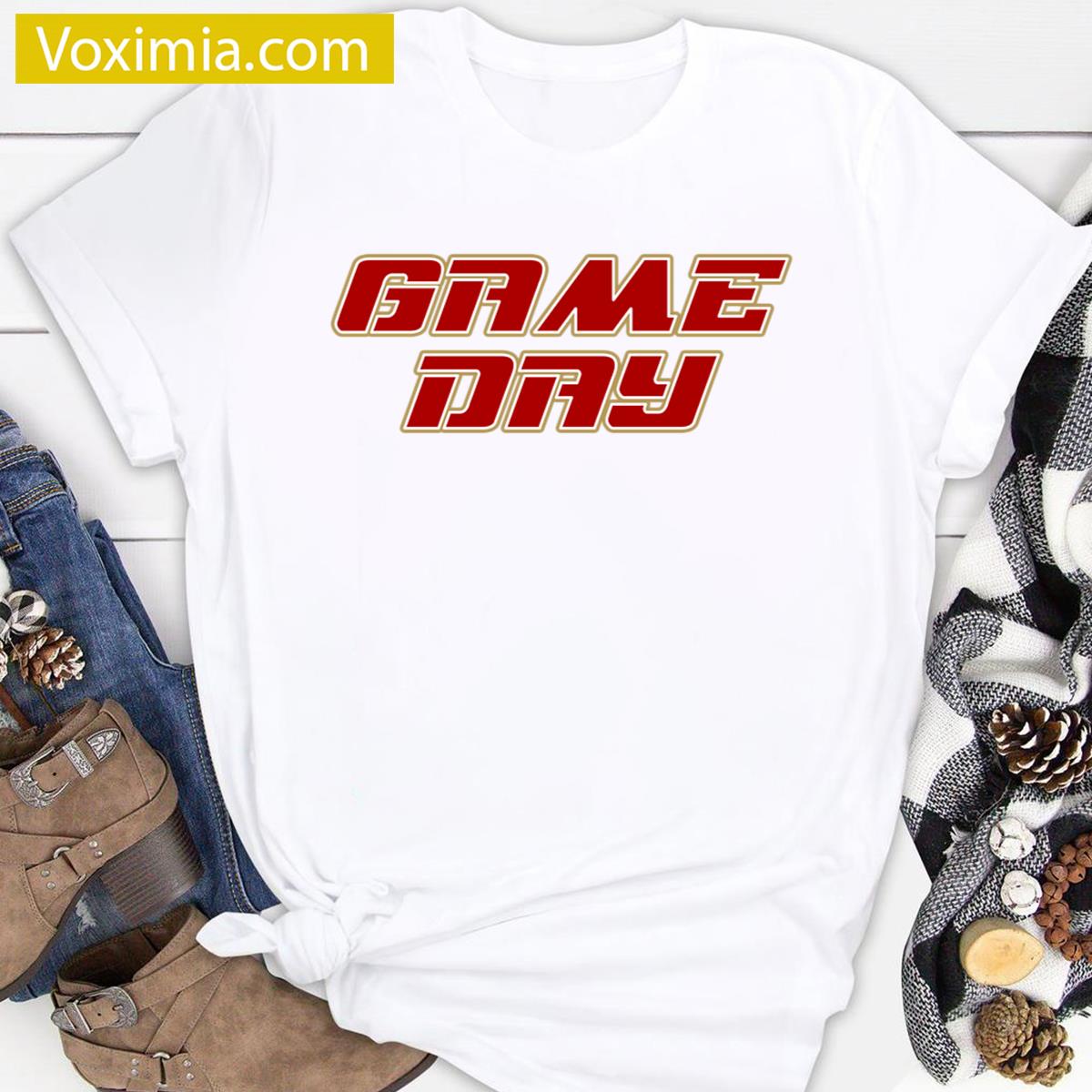 Game Day 49ers Fan Art T-shirt
