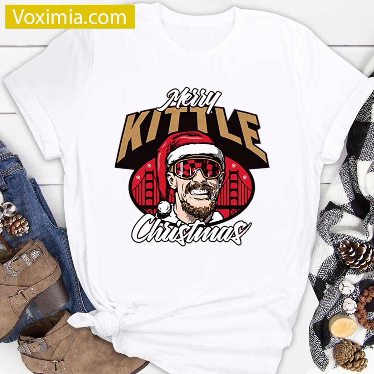 George Kittle Christmas Bootleg T-shirt
