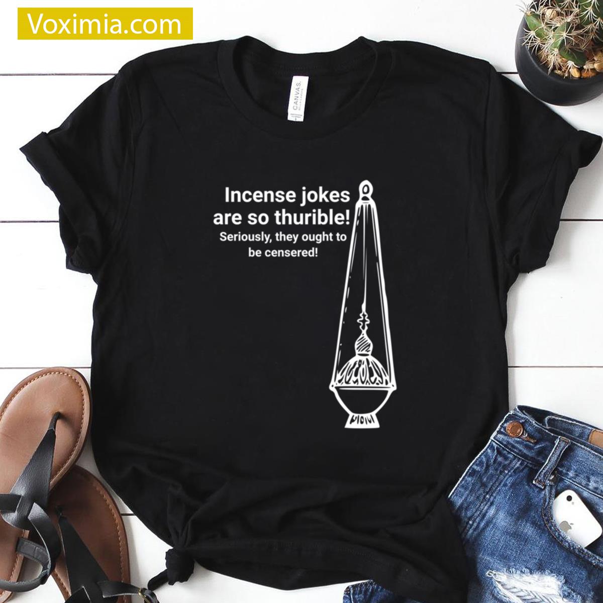 Incense Jokes Humor T-shirt