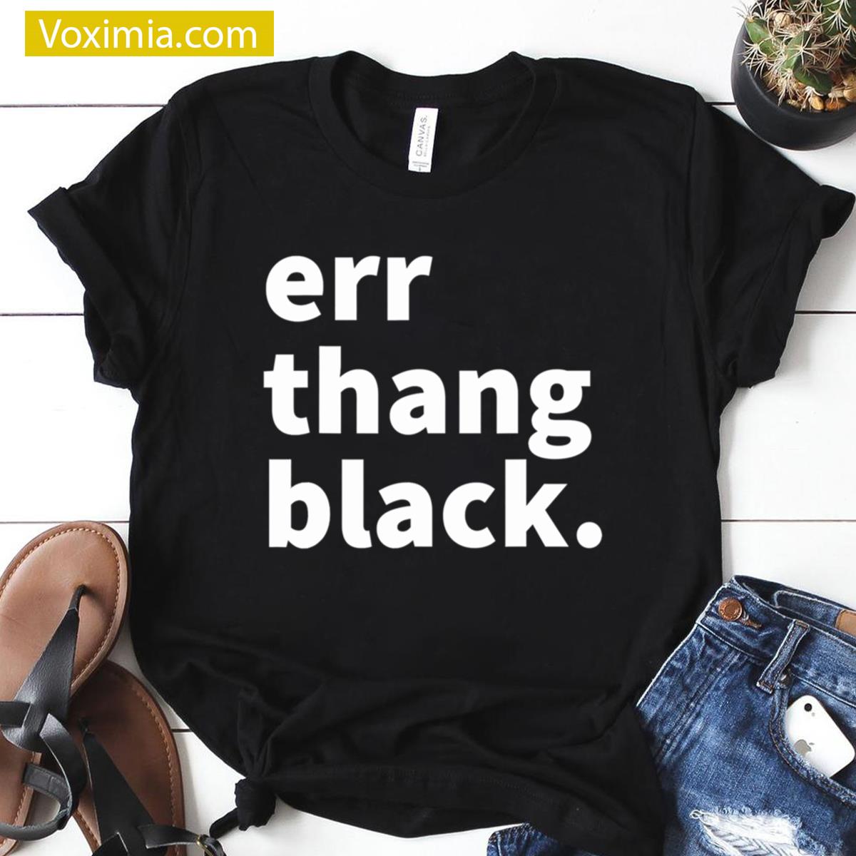 Independence Black Casual T-shirt