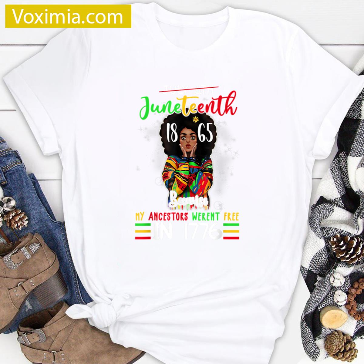 Juneteenth Blm Black Women Pride T-shirt
