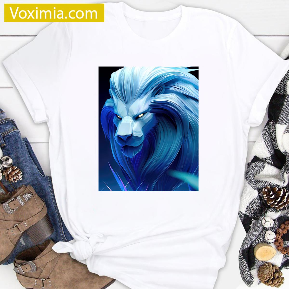 Lion Ghost Puzzle T-shirt