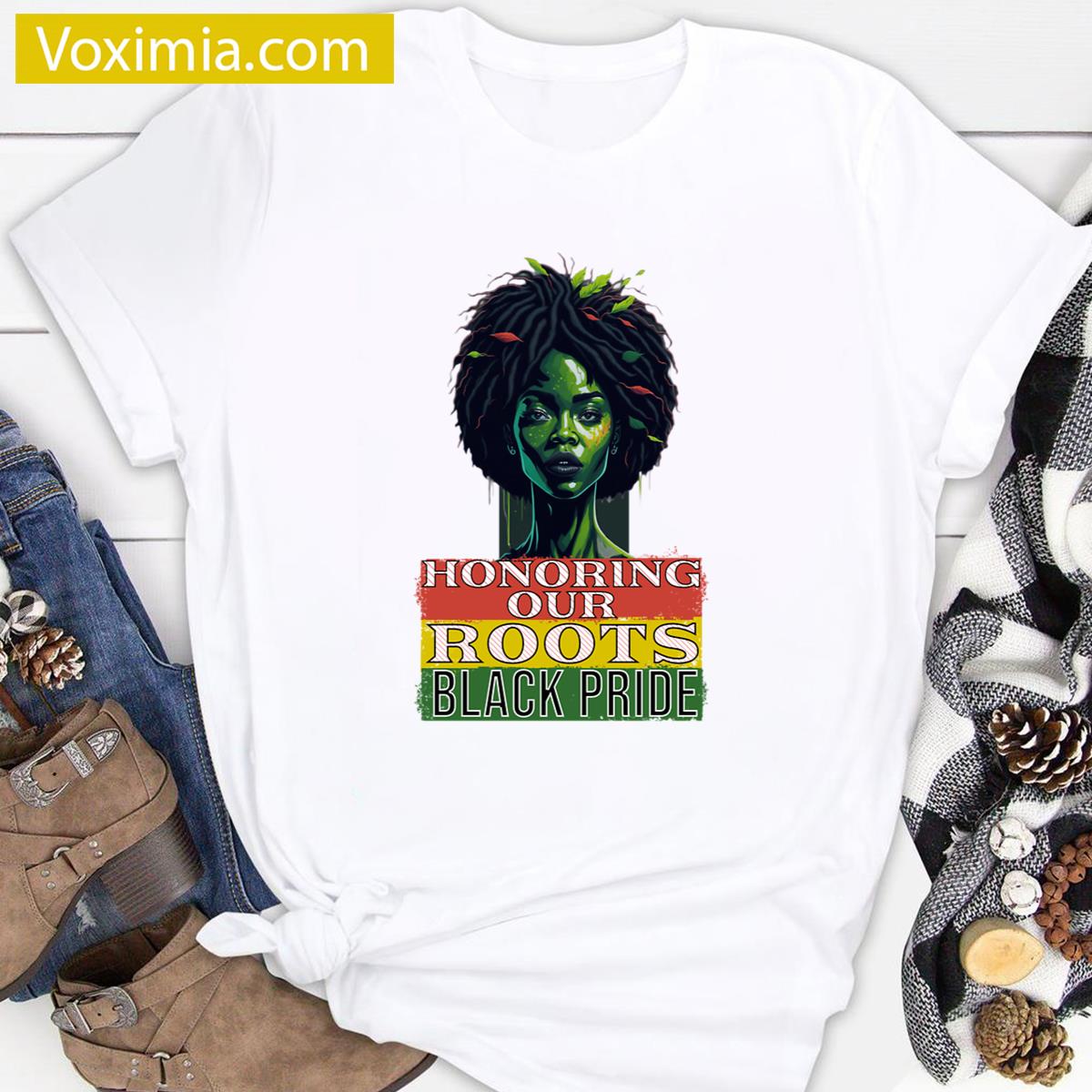 Oversized Black Pride Graphic Tee T-shirt