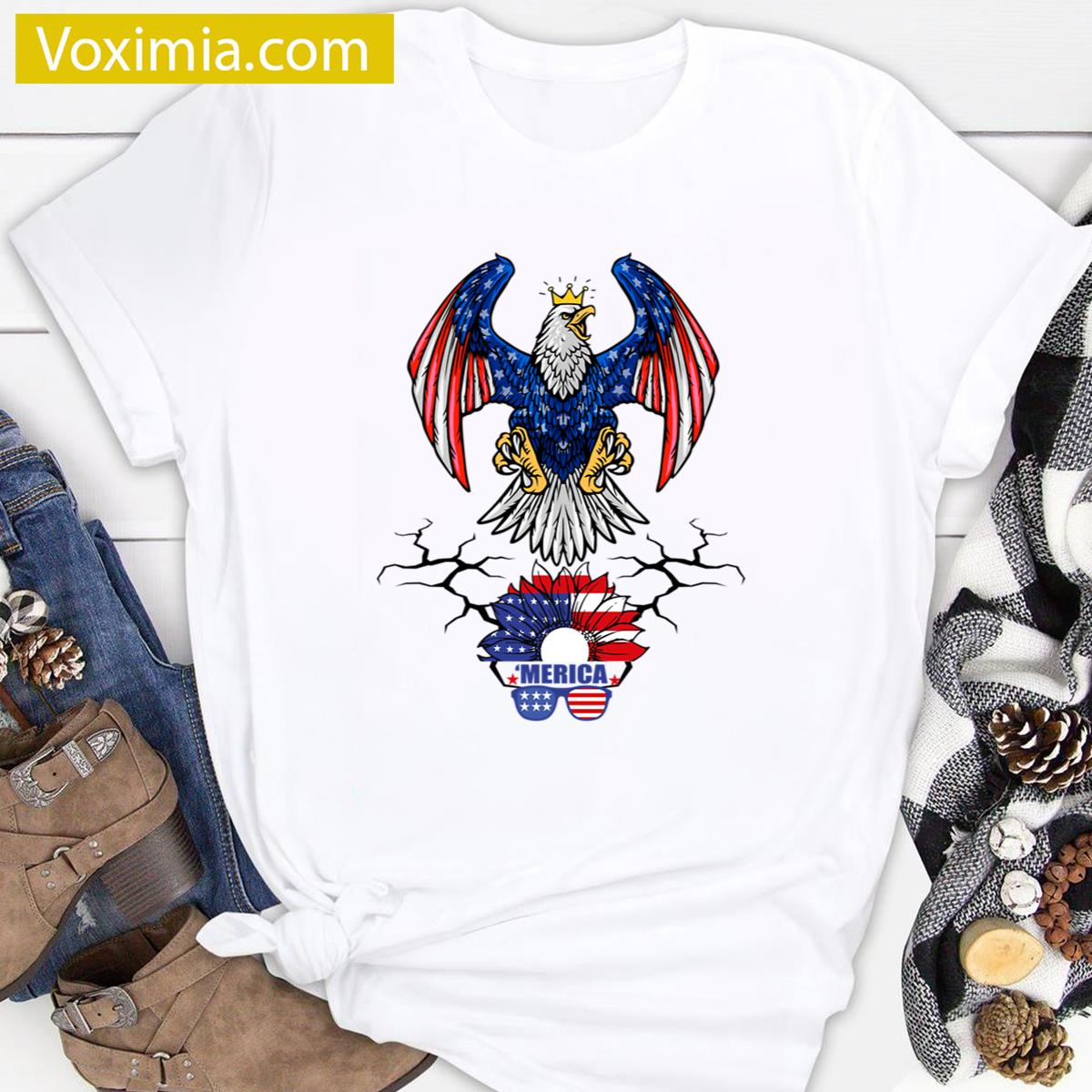 Patriot Pride Graphic T-shirt