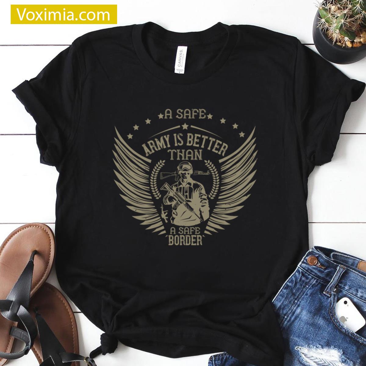 Safe Army Statement T-shirt