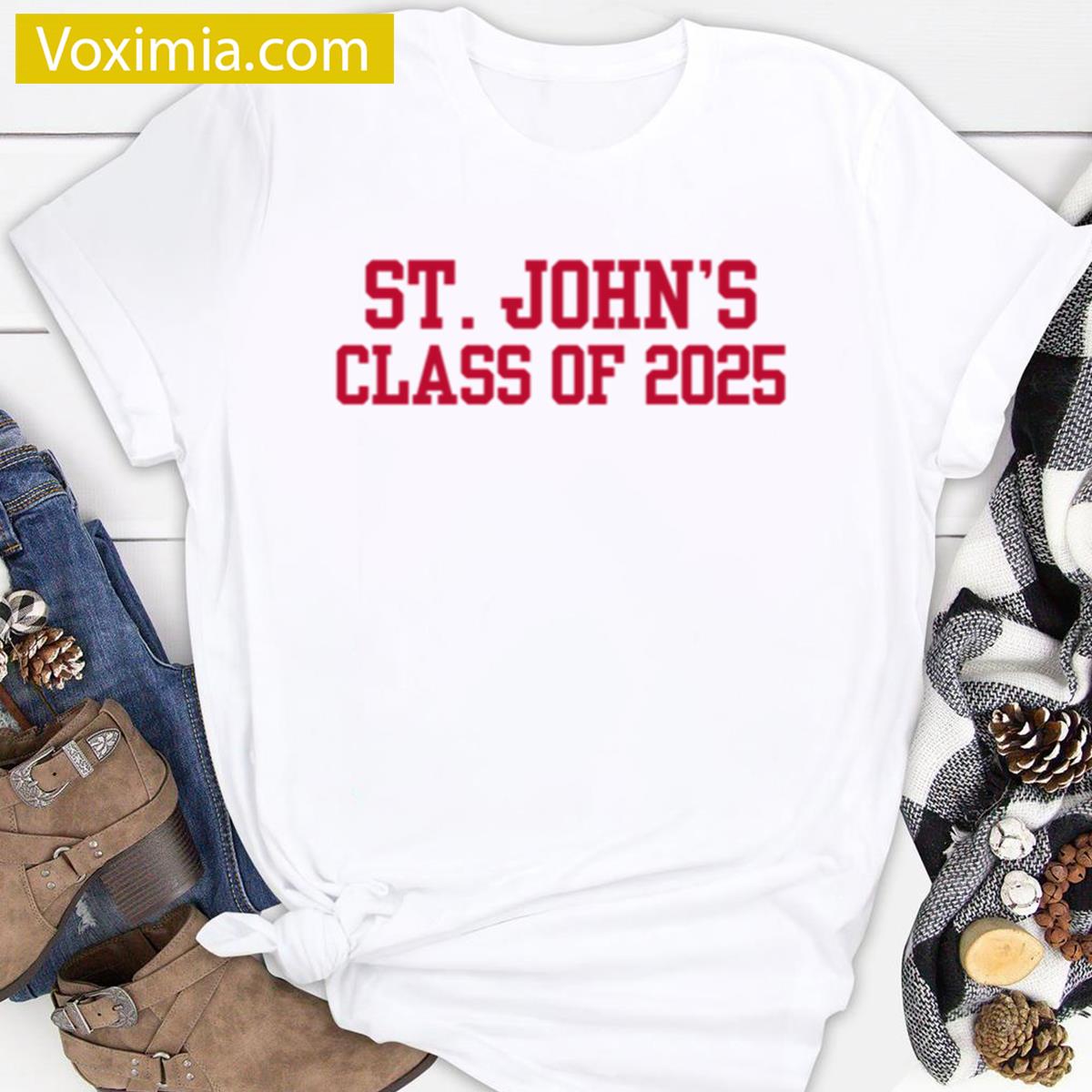 St Johns Class Of 2025 University Tee T-shirt