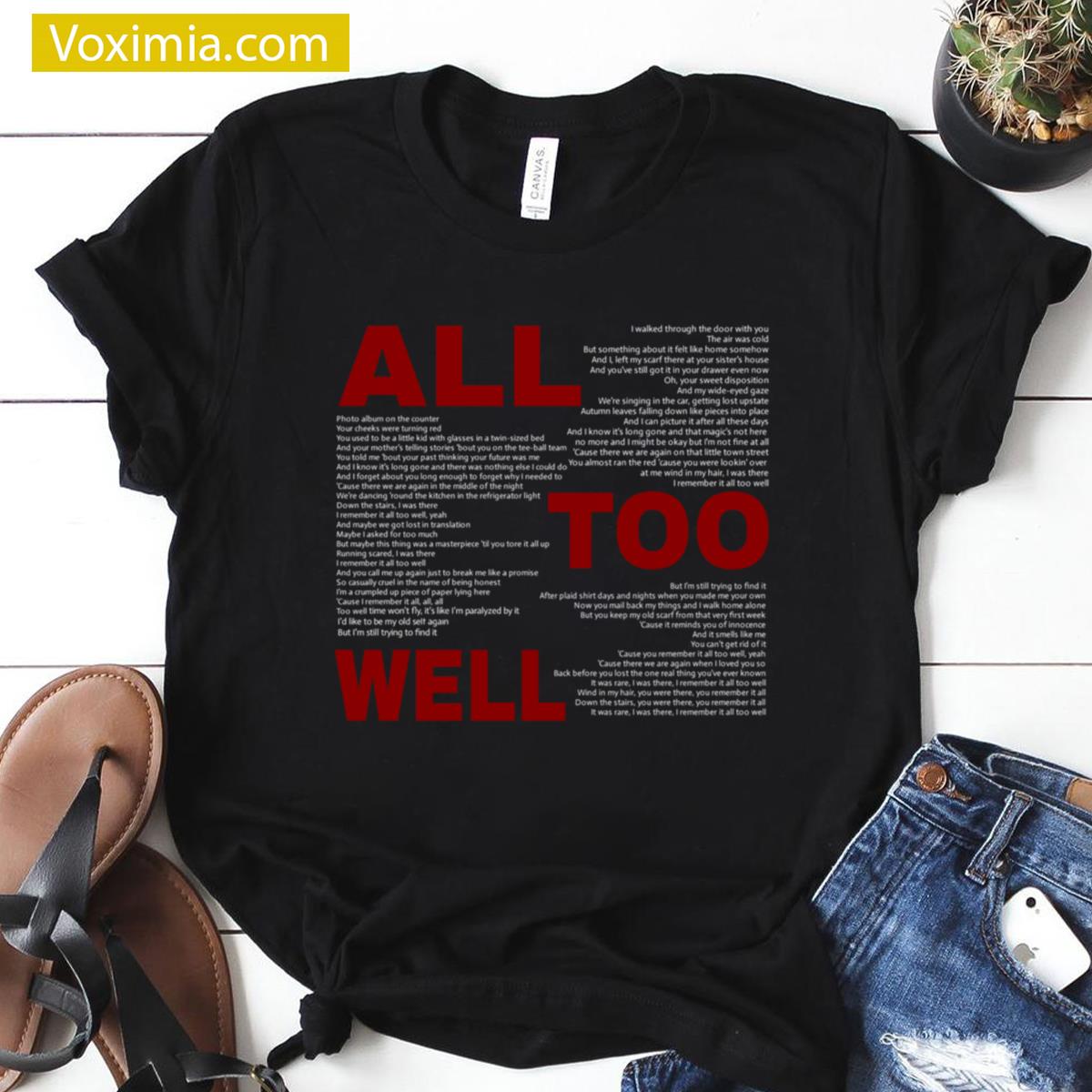 All Too Well Graphic T-shirt