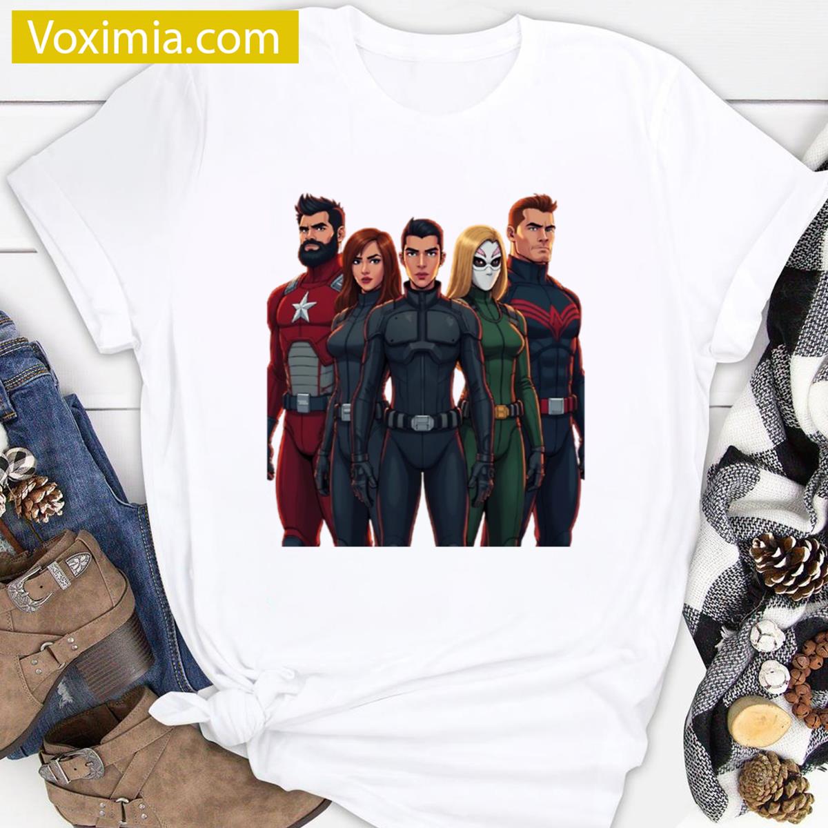 Animated Thunderbolts Stylish T-shirt
