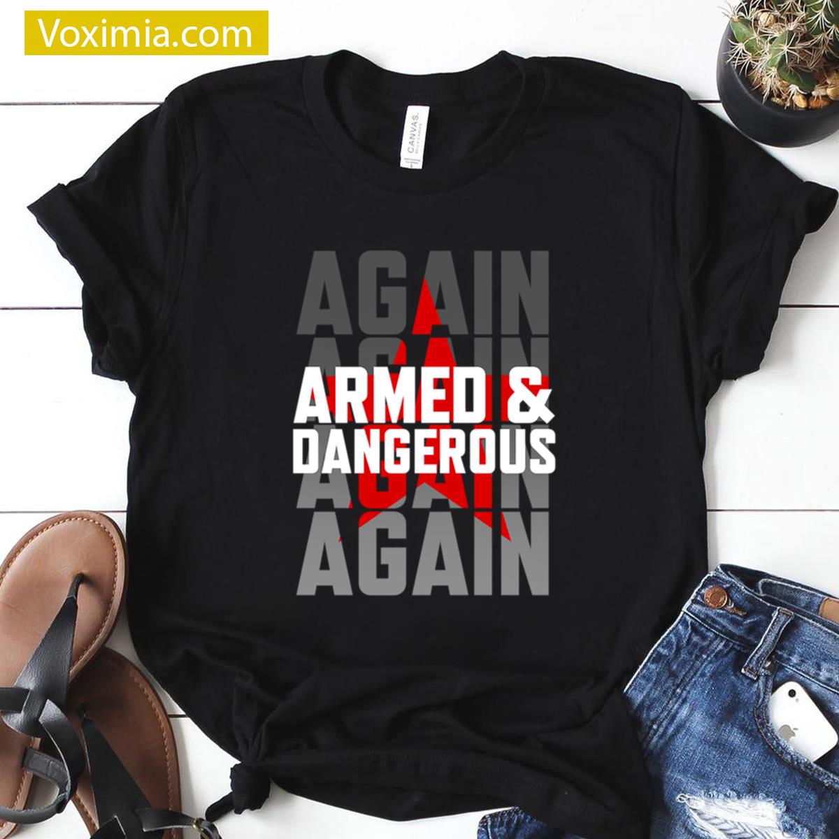 Armed And Dangerous Apparel T-shirt