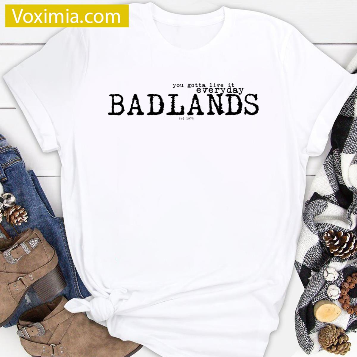 Badlands Outdoor Theme T-shirt