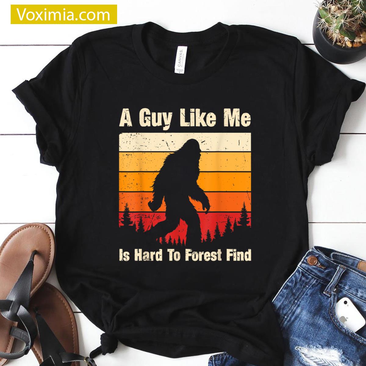 Bigfoot Funny Graphic T-shirt