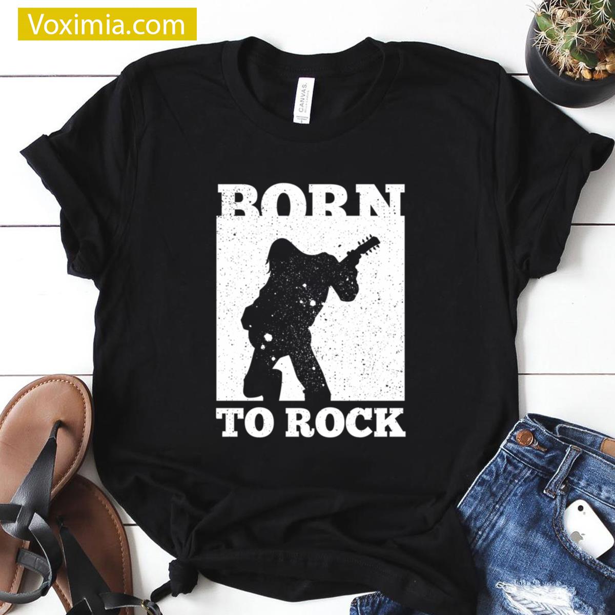 Born To Rock Graphic T-shirt