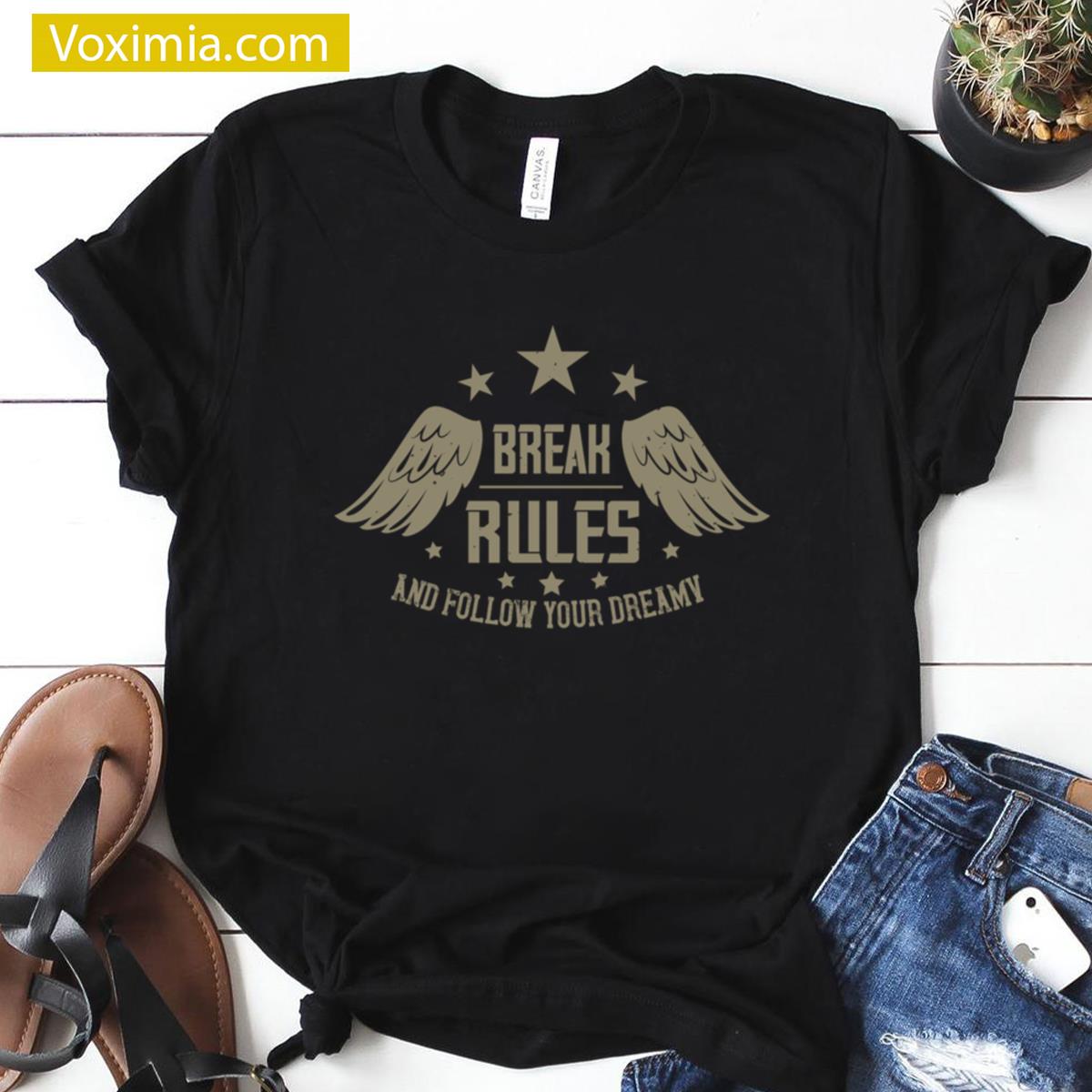 Born To Run Inspirational T-shirt