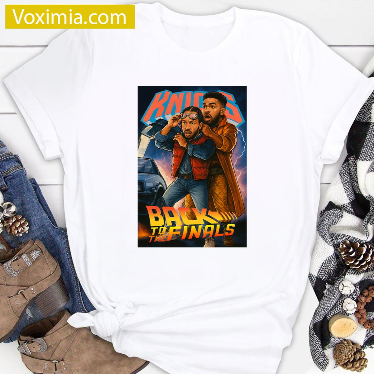 Bttf Knicks Cool Basketball Lover T-shirt