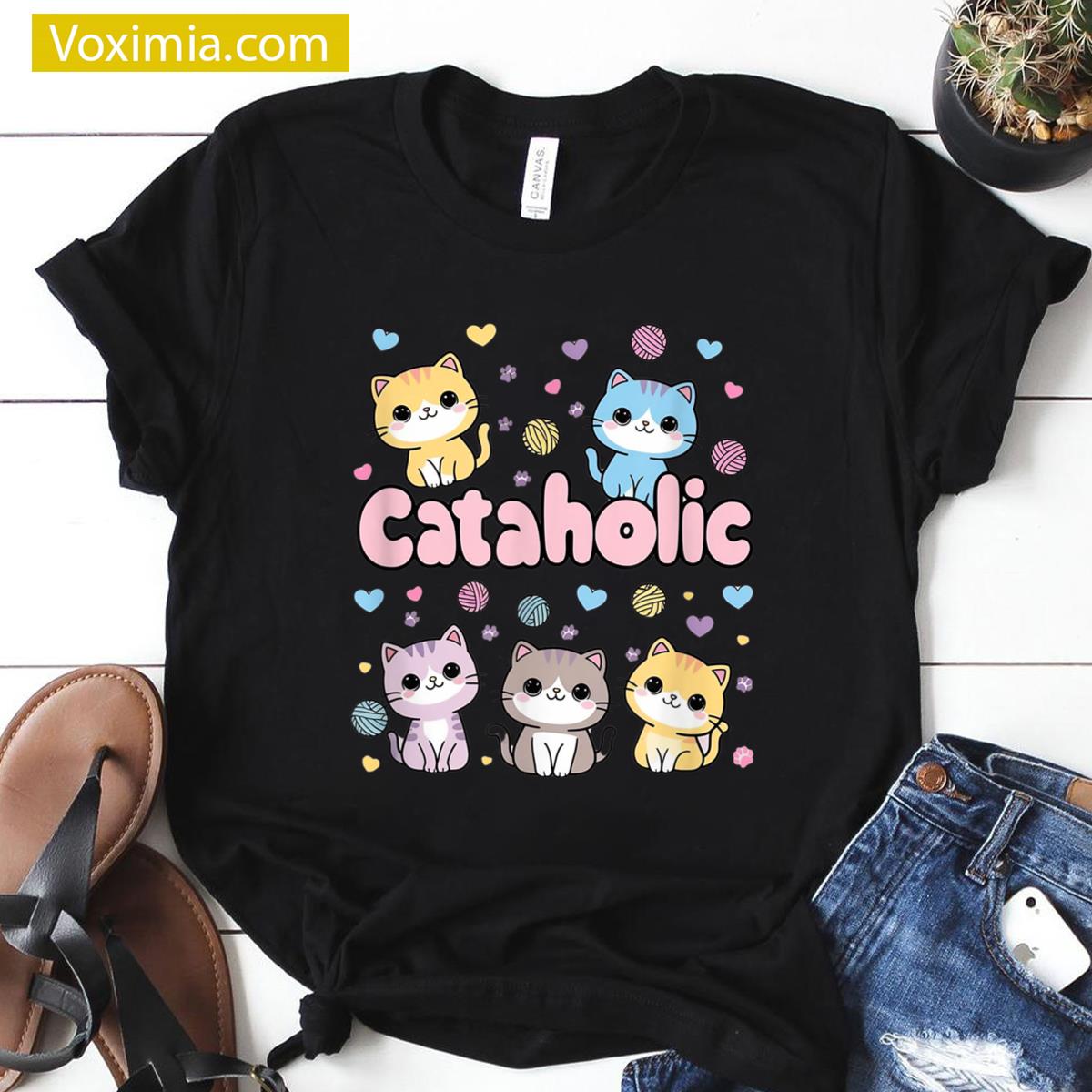Cat Children Cute Apparel T-shirt