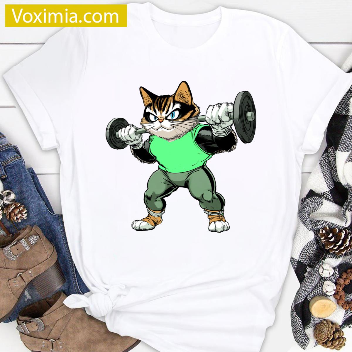 Cat Fitness Activewear T-shirt