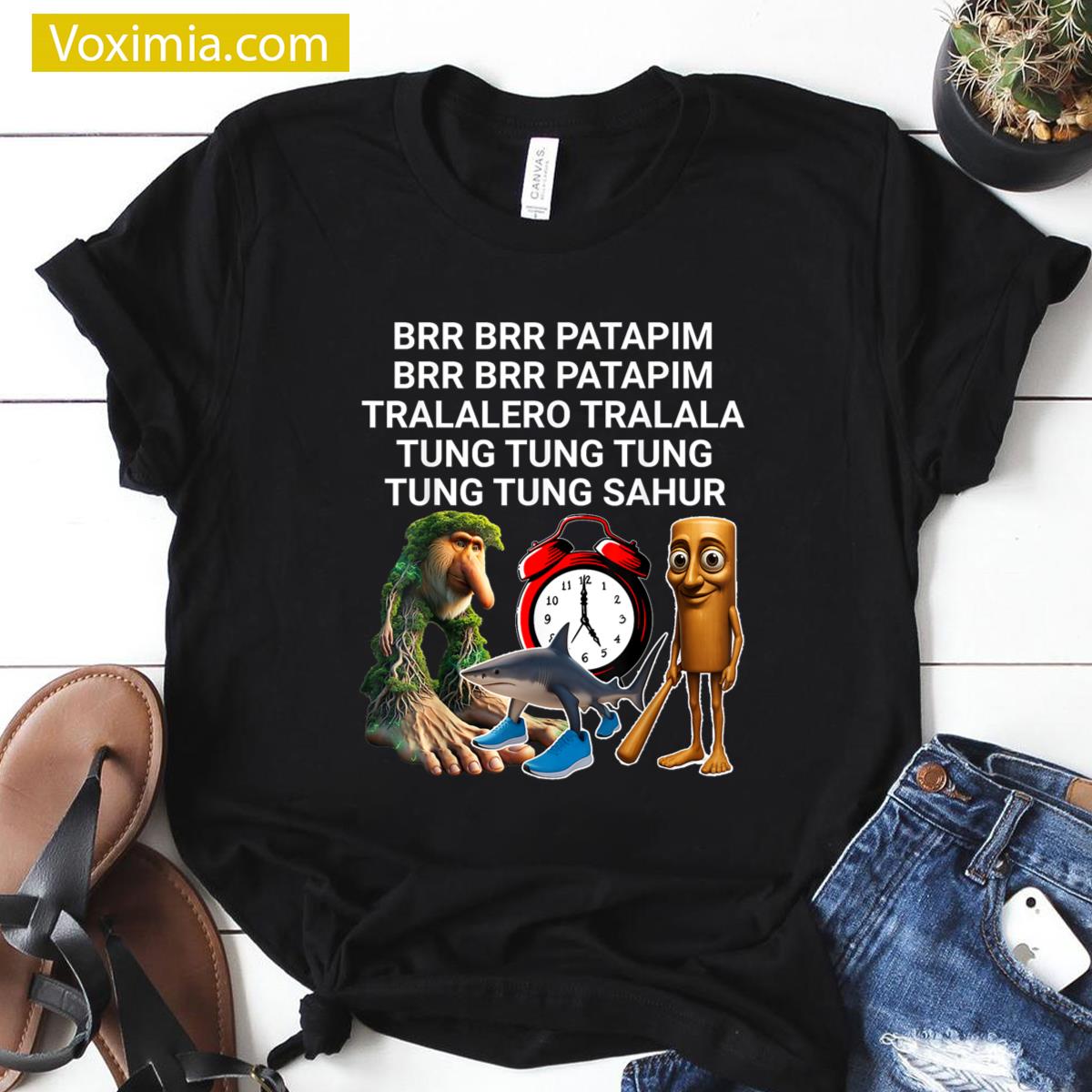 Funny Brainrot Song T-shirt