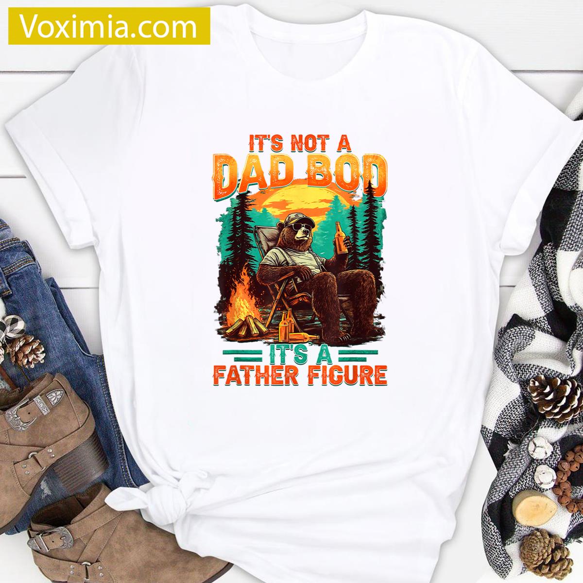 Funny Dad Bod Design T-shirt