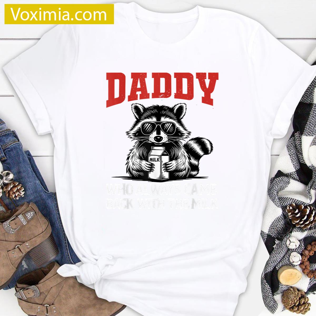 Funny Father Milk Delivery T-shirt