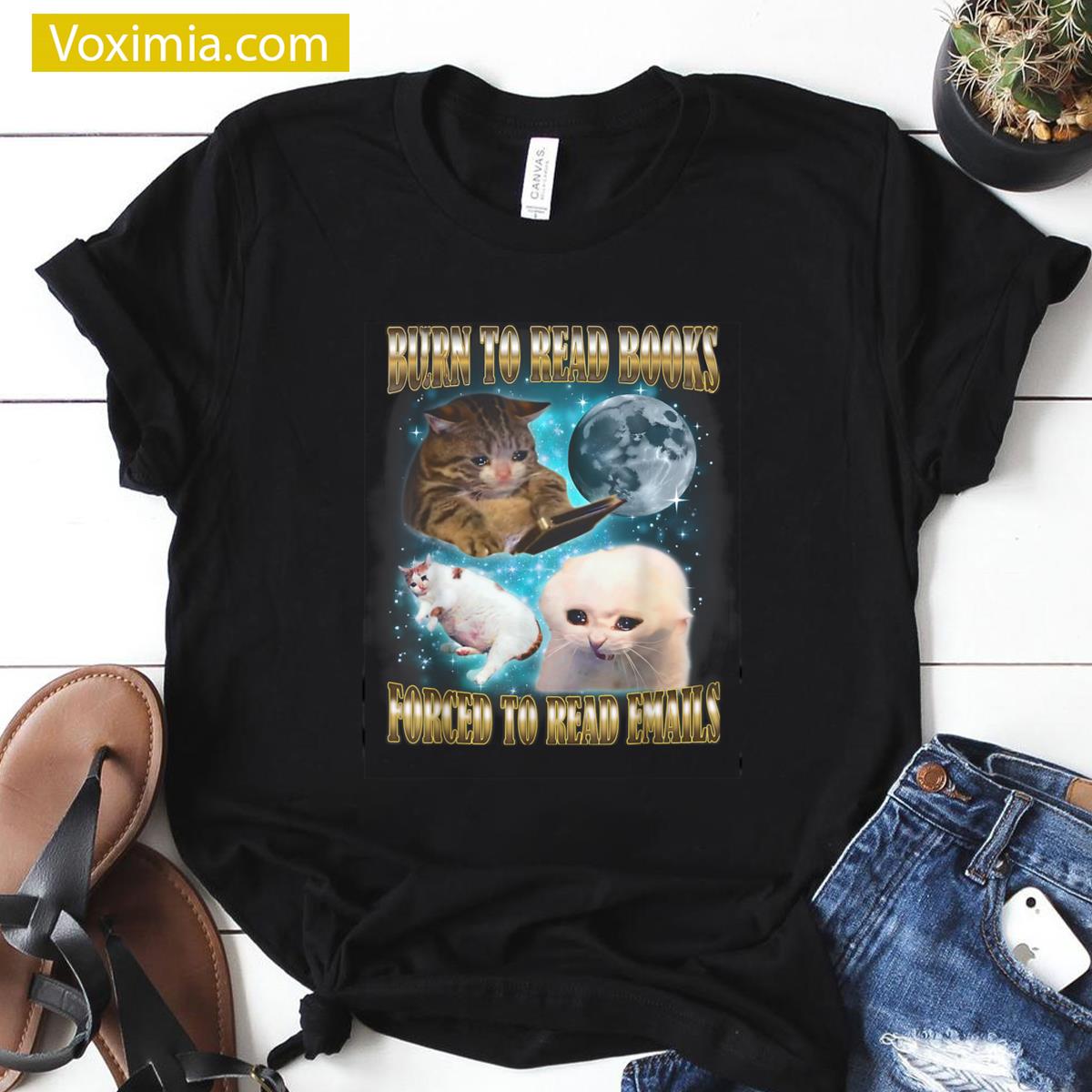 Funny Force To Read T-shirt