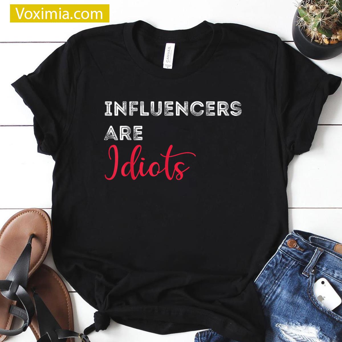 Funny Influencer Statement T-shirt