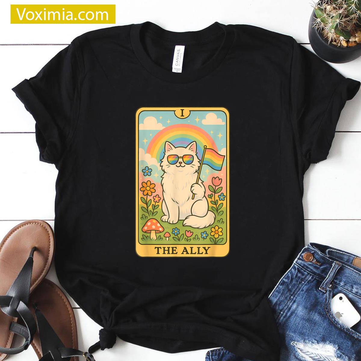 Funny Pride Lgbtq Ally T-shirt