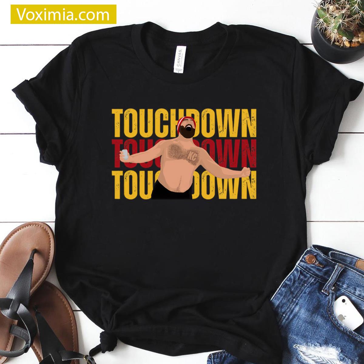 Go Chiefs Touchdown Vintage T-shirt