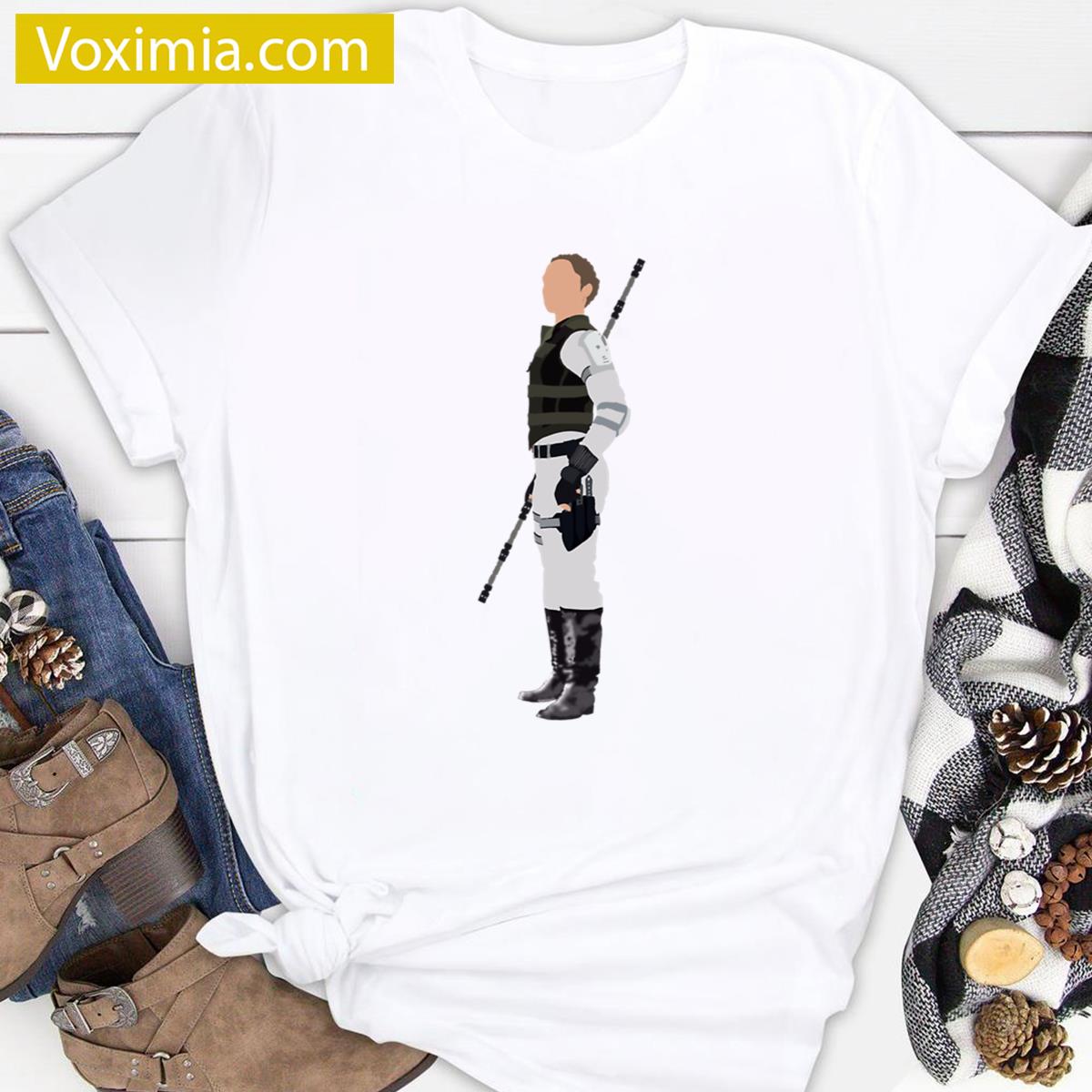 Green Vest Trendy Look T-shirt