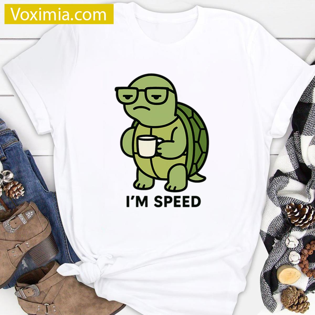 Grumpy Turtle Coffee Funny T-shirt