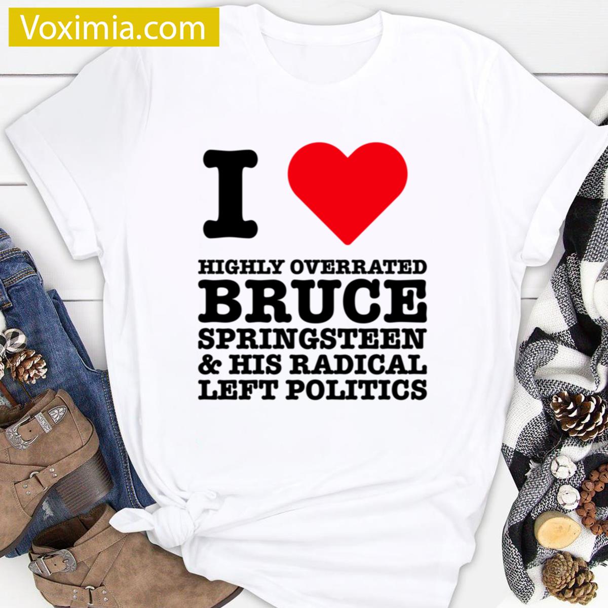 I Love Overrated Music Humor T-shirt