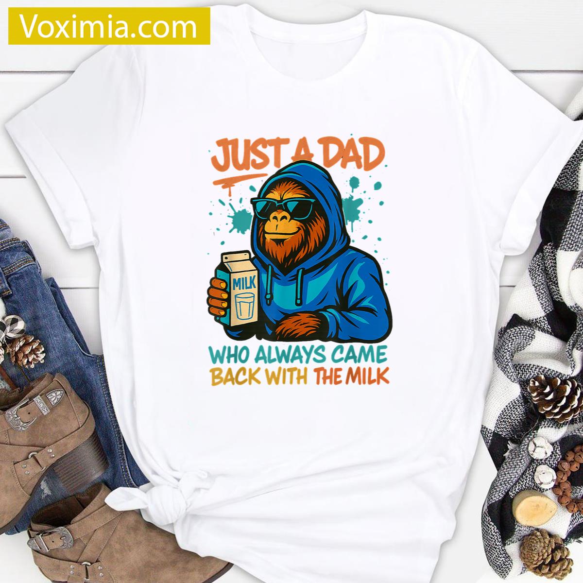 Just A Dad Funny Tee T-shirt
