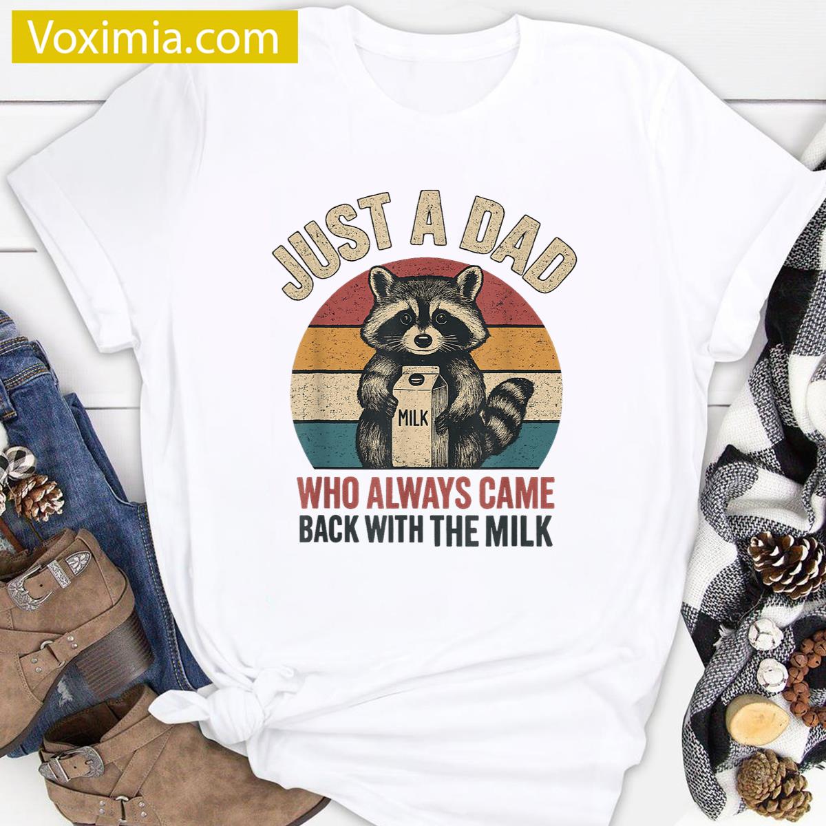 Just A Dad Retro T-shirt