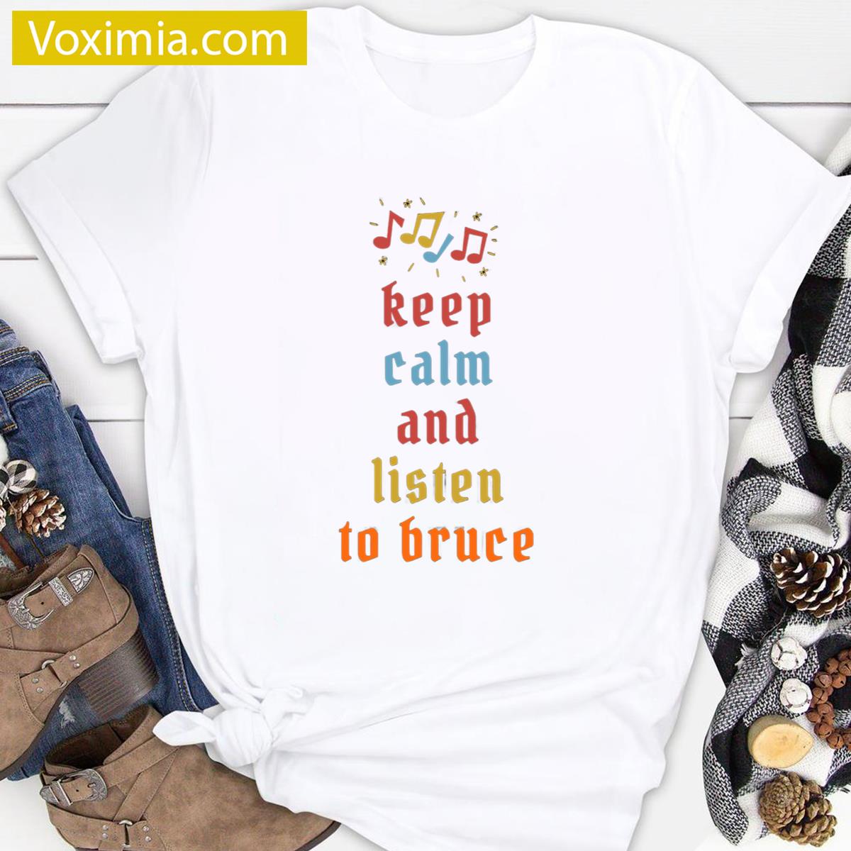 Keep Calm Cool Graet Bruce T-shirt