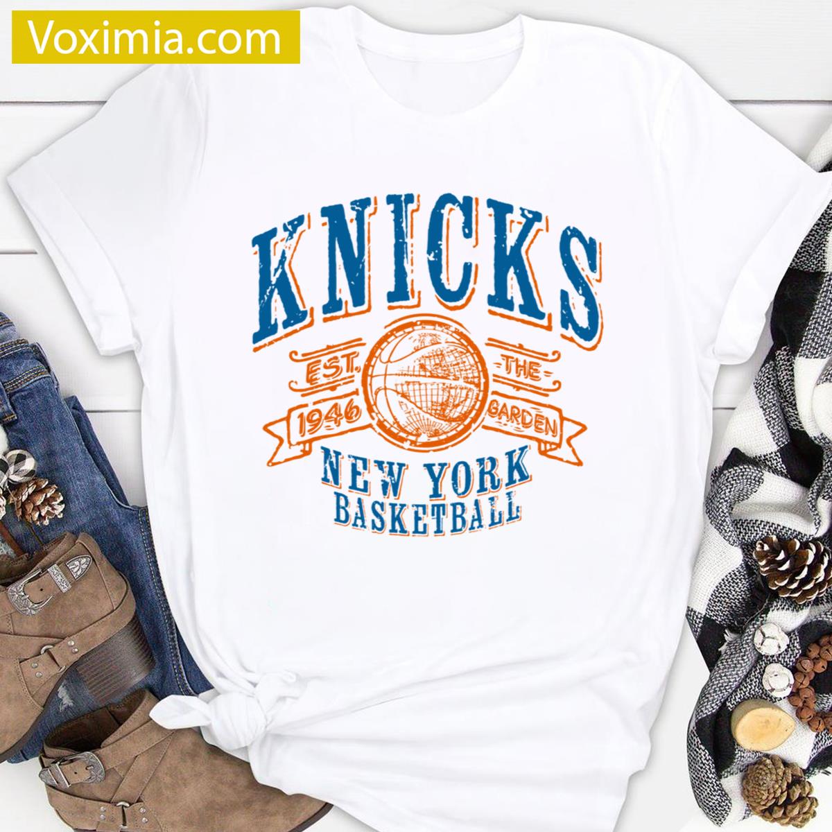 Knicks Vintage Style T-shirt