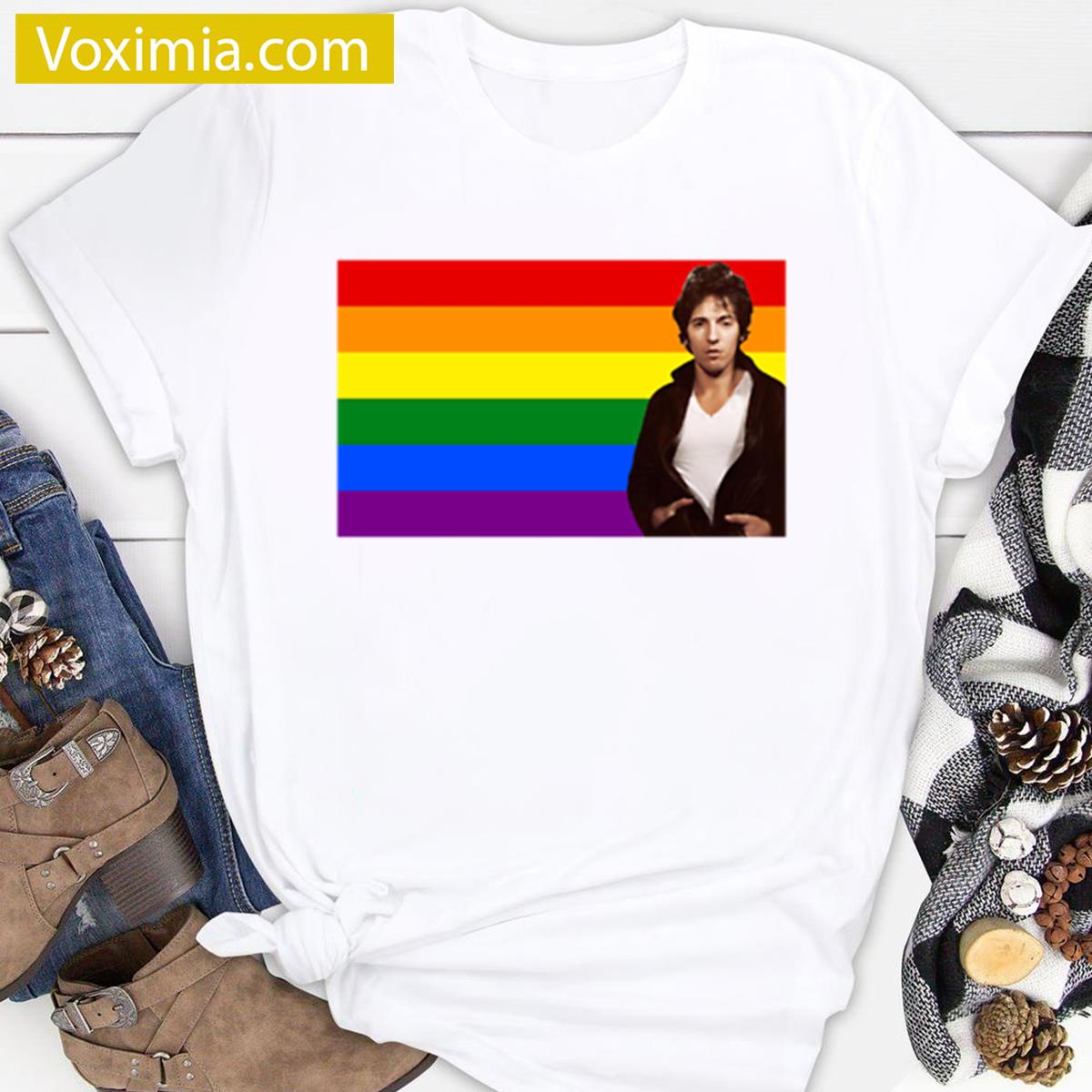 Springsteen Gay Ppl Apparel T-shirt